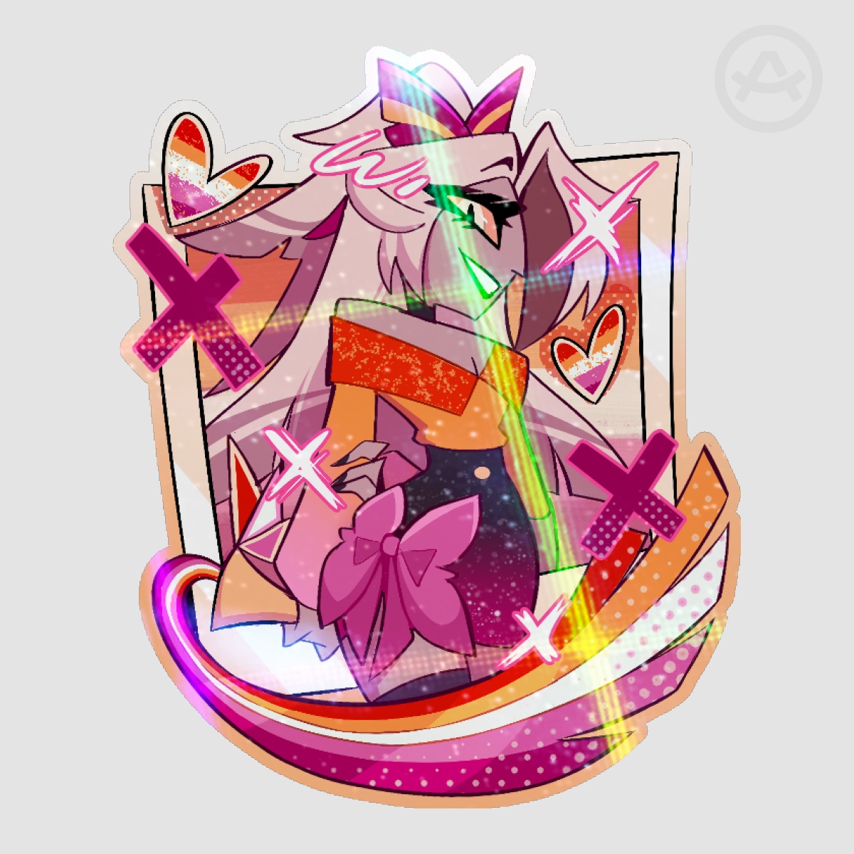 Vaggi/Vaggie Pride Die Cut Stickers