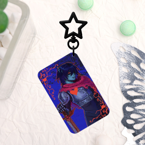 kris dreemur playing card keychain