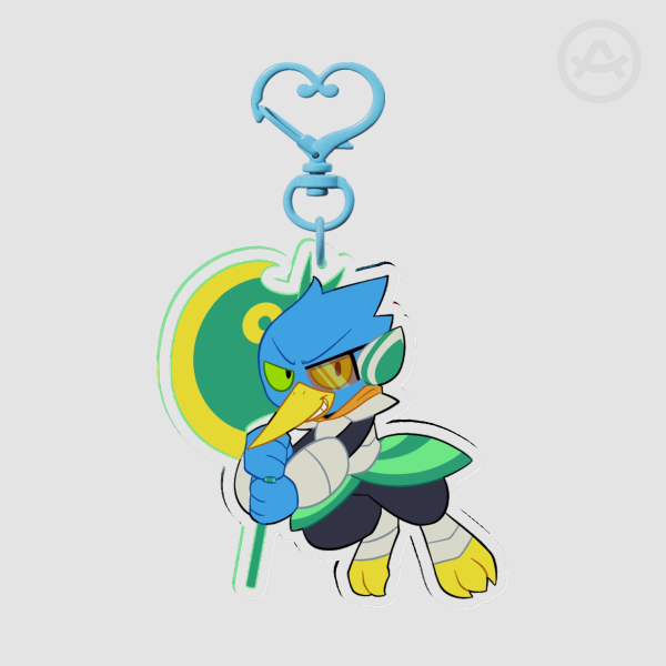 Berdly Acrylic Keychain