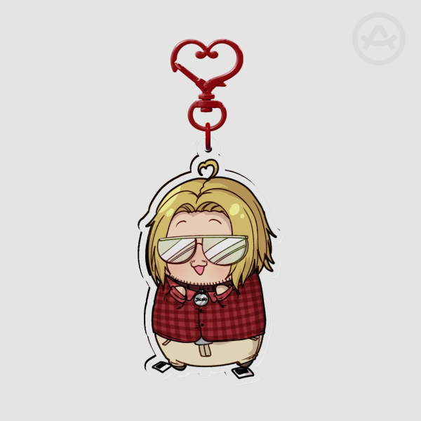 Bean Jacob Alden Acrylic Keychain