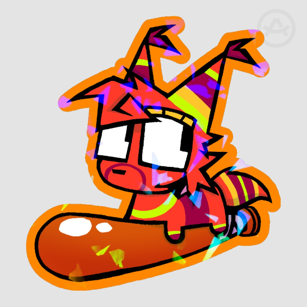 TQBF holo sticker