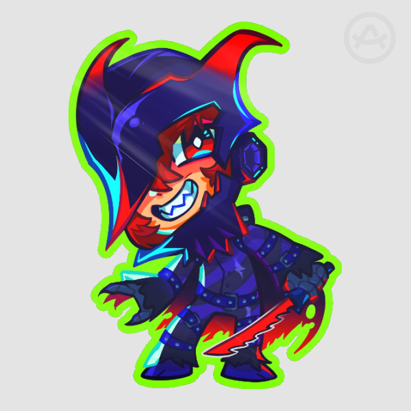 Akechi Black Mask Sticker