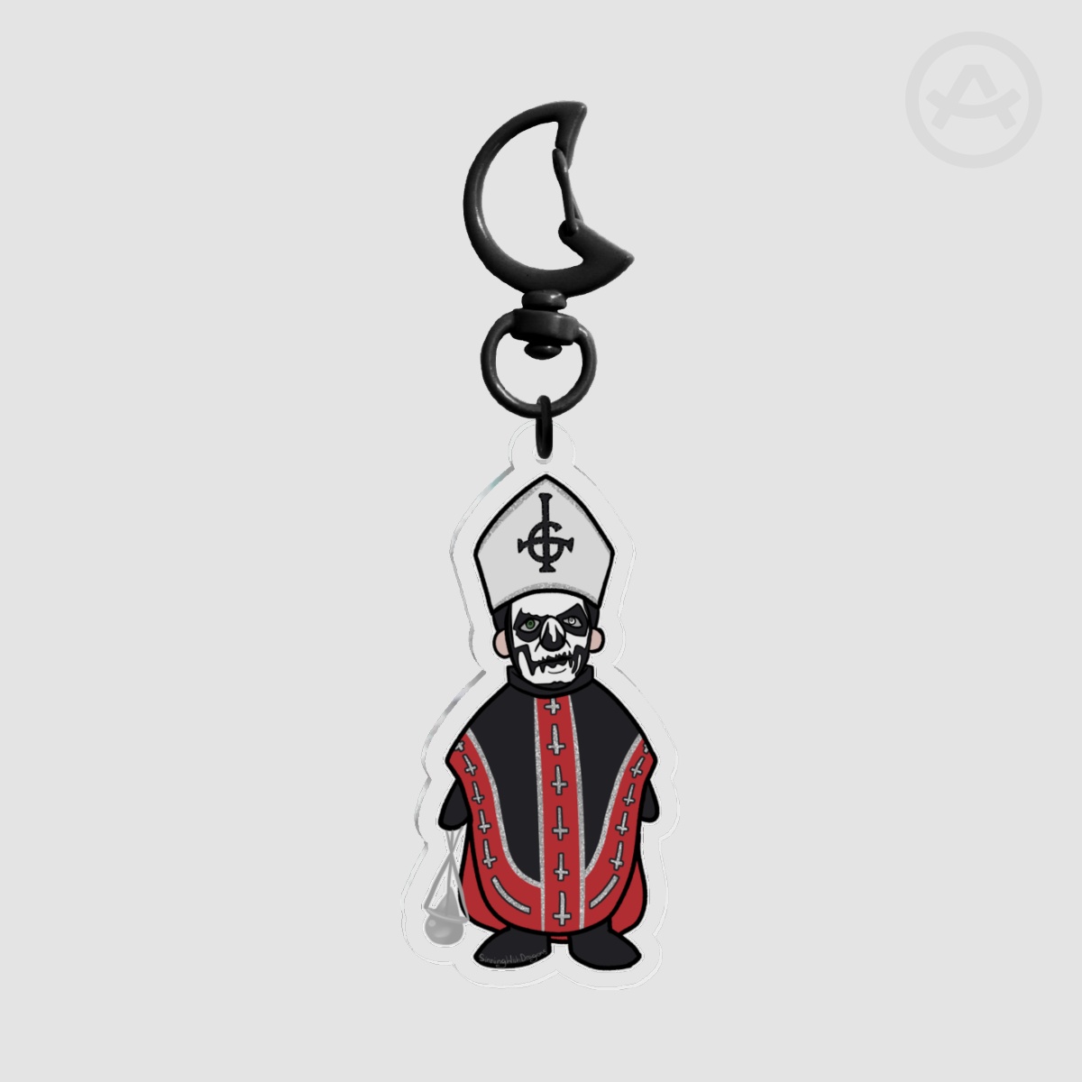 The First Antipope V1 Plushia Keychain