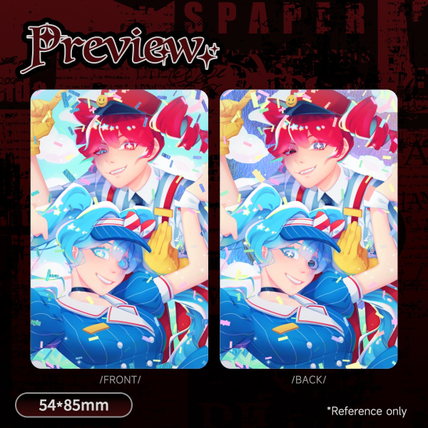 Miku Teto Mesmerizer Holo Photocard