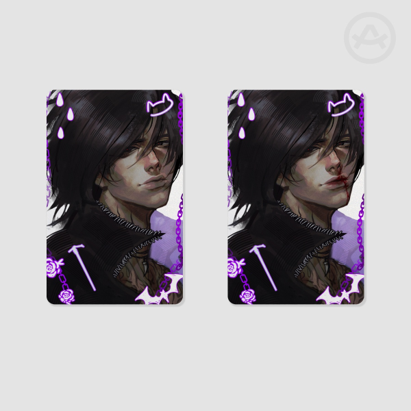 V dmc decorated Photocard