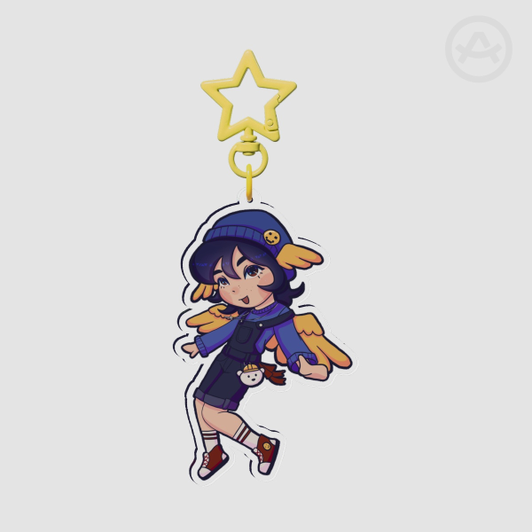 QSMP Quackity cubito keychain