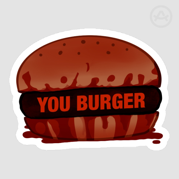 Project Hail Mary/Iron Lung - You Burger Sticker