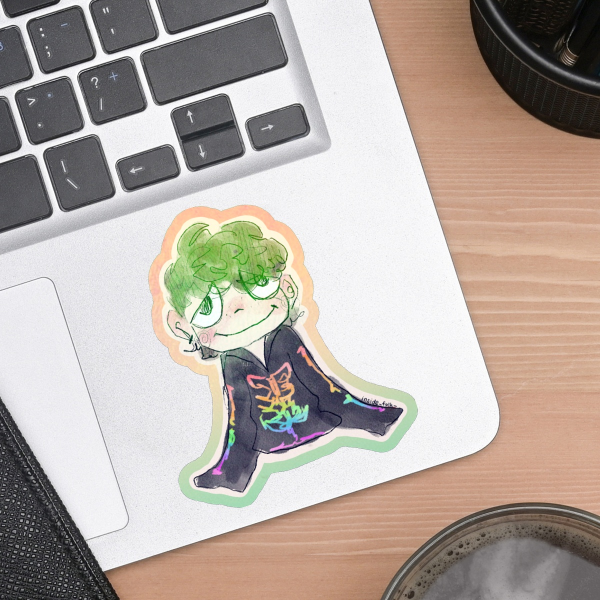 Pride Skeleton Danny Sticker