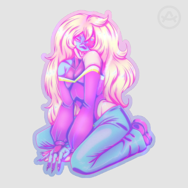 Vaporwave Alien sticker