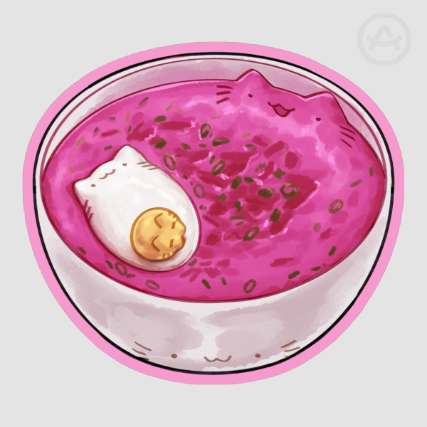 Cold Soup Cat | Stickers