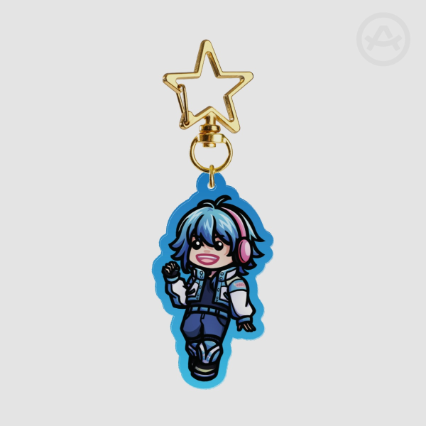 Seragaki Aoba Translucent Keychain