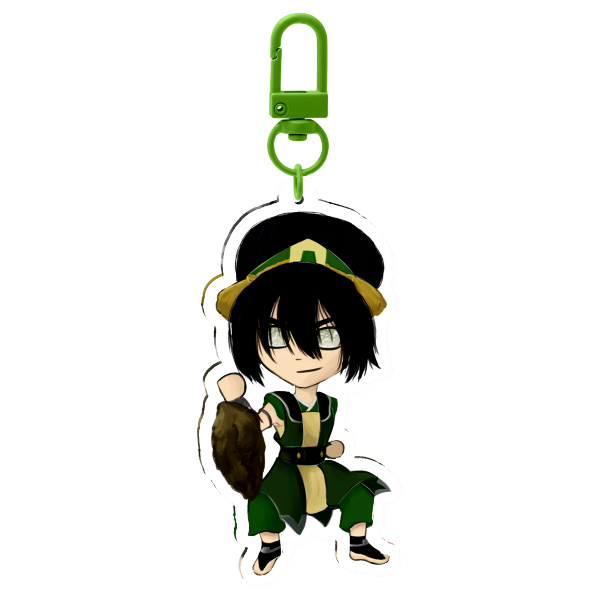 Avatar The Last Airbender Toph Beifong Keychain