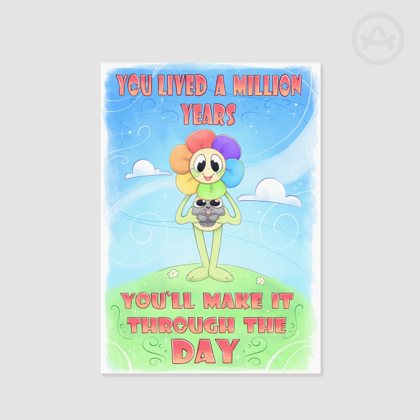 Dandy's World Dandy and Pebble Motivational Poster