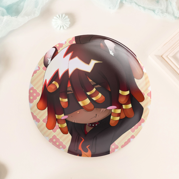 FlameFrags Round Badge (Button Pin)