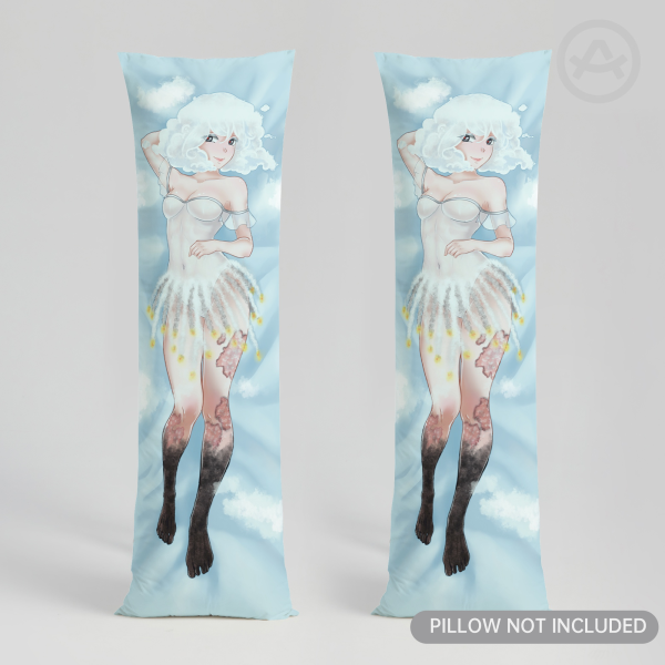 WhitePhosphorus-chan Body Pillowcase - 19.7"x63"(50x160cm)