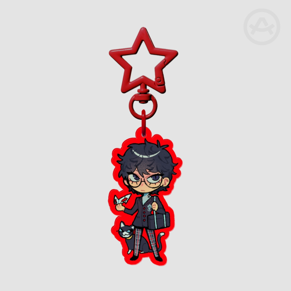 Ren Amamiya Acrylic Keychain