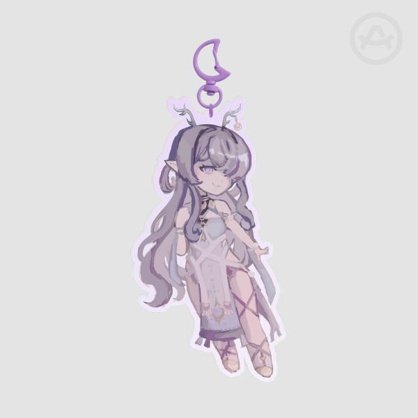 Chibi Lauma Clear Acrylic Keychains