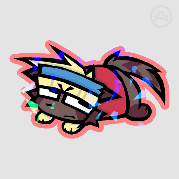 Cartman holo sticker