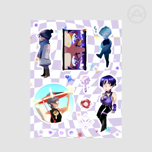Scaramouche - Coated Paper Sticker Sheet