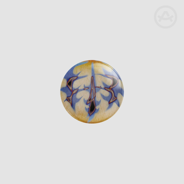 Shield of Vitality Round Badge (Button Pins)