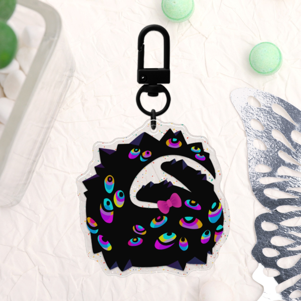 Jax Abstract Bunny Keychain