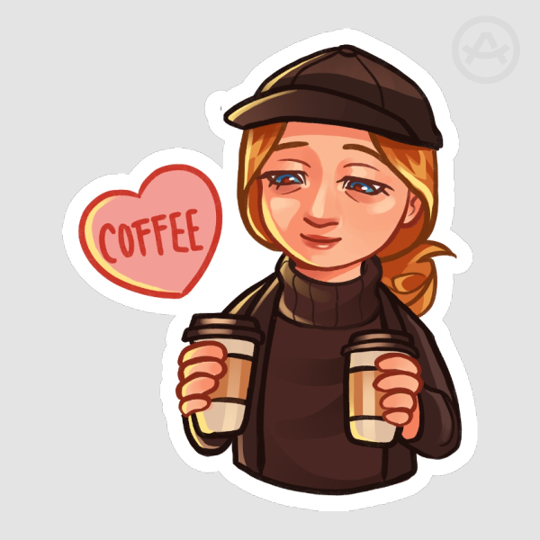 Eva Stratt loves coffee