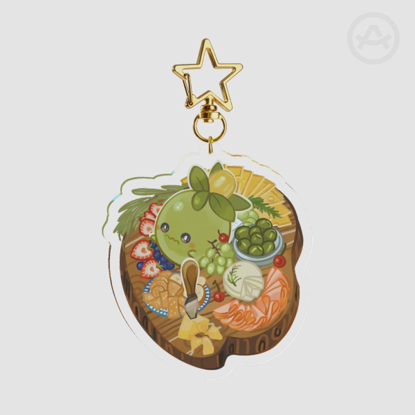 Smoliv Charcuterie Acrylic Keychain