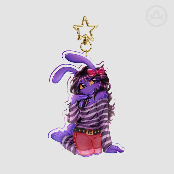 Transfem jax Keychain