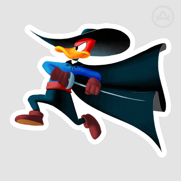 The Scarlet Pumpernickel Sticker