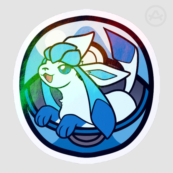 (SHINY) Glaceon Sticker