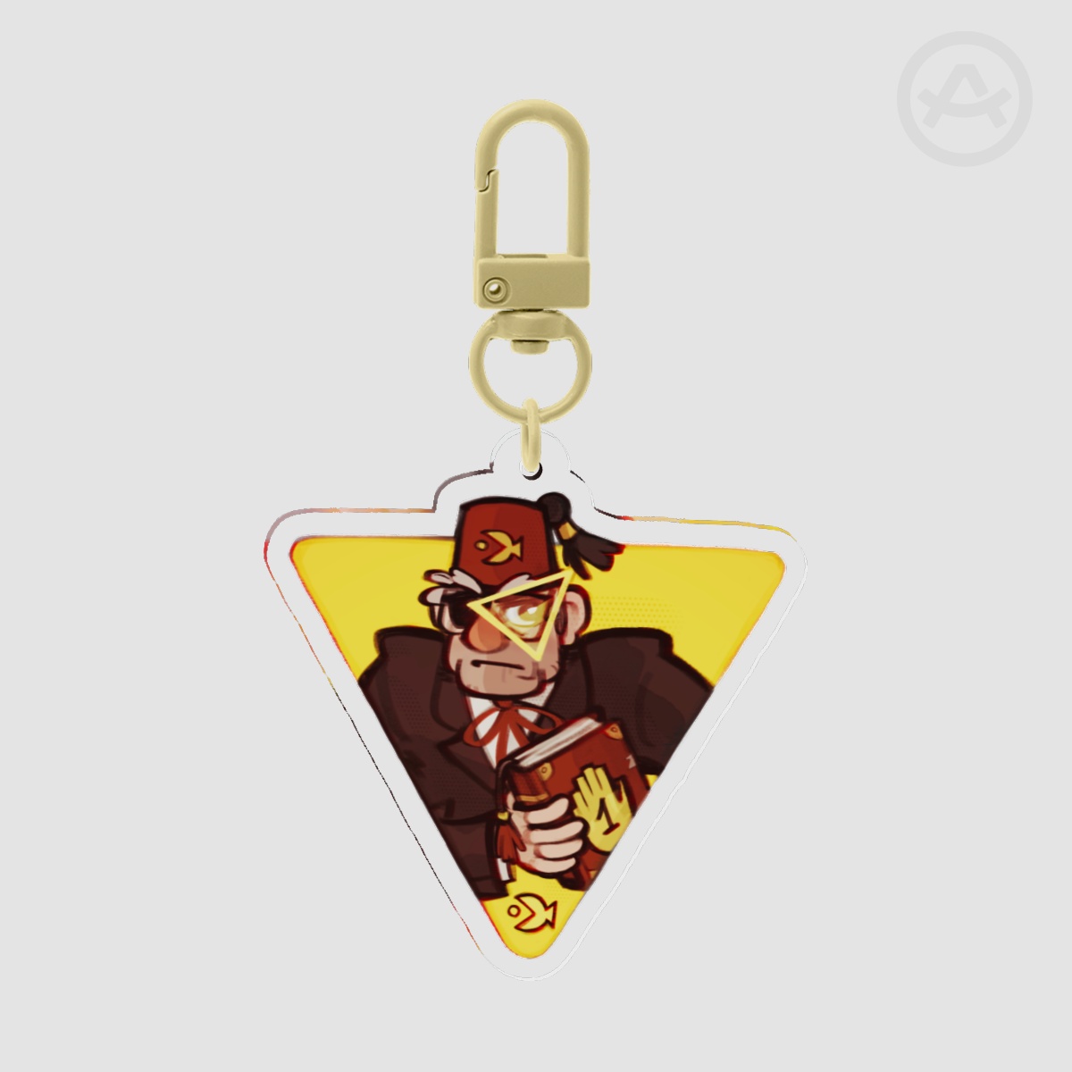 Stanley Triangle Keychain