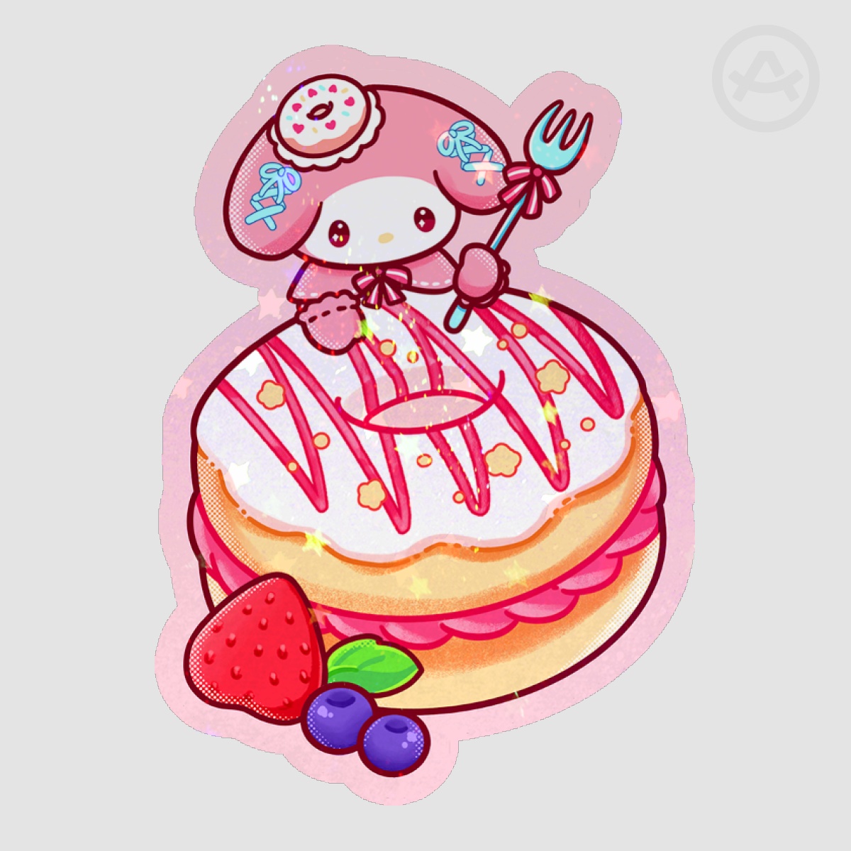 My Melody Die Cut Stickers