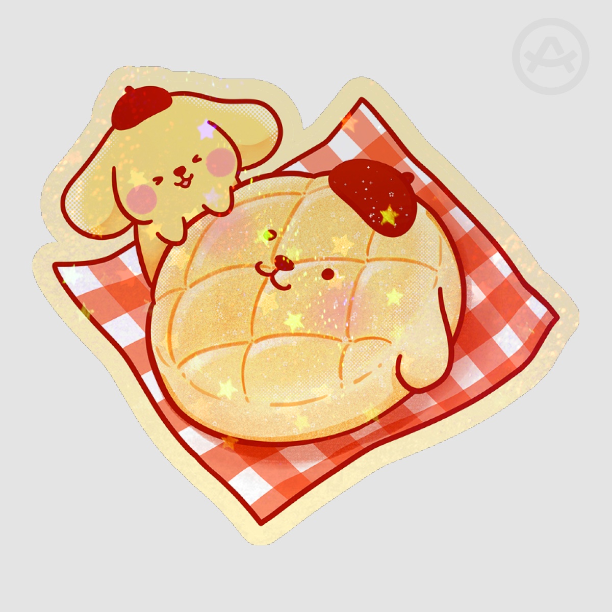 Pompompurin Die Cut Stickers