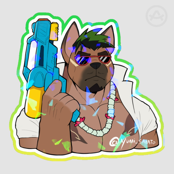 Saeng Terminator Stickers