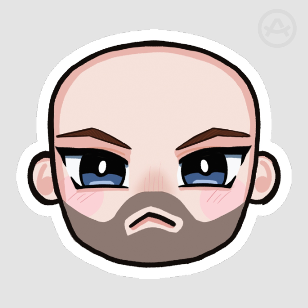 Baldy Barnes / Sebaldian Stan Stickers