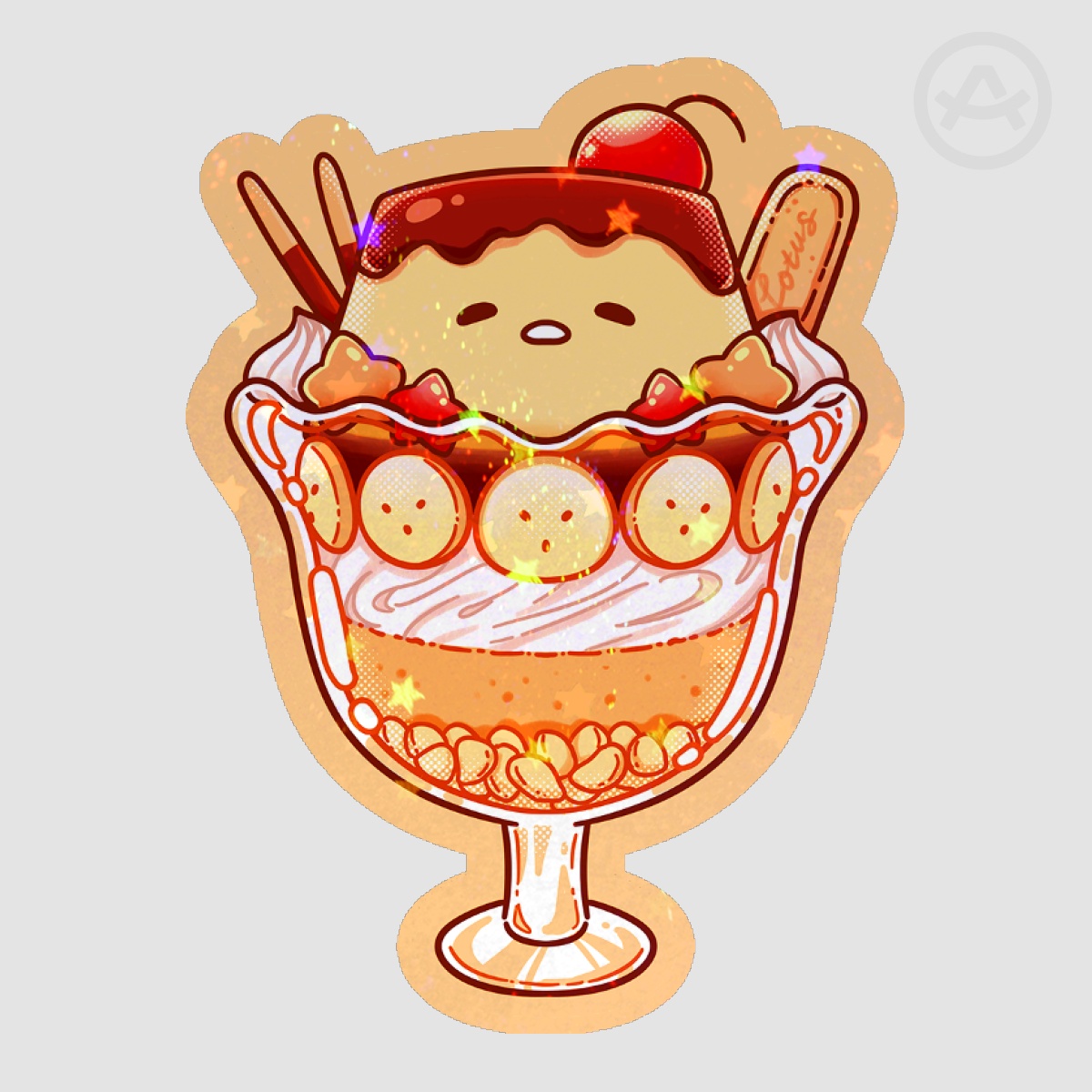 Gudetama Die Cut Stickers