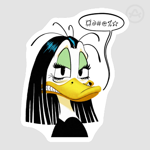 Magica Swearing Sticker