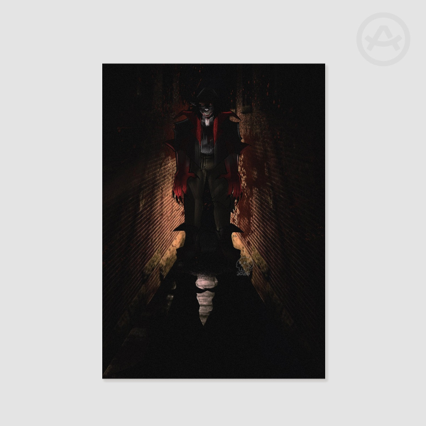 Alleyway Drifter Print