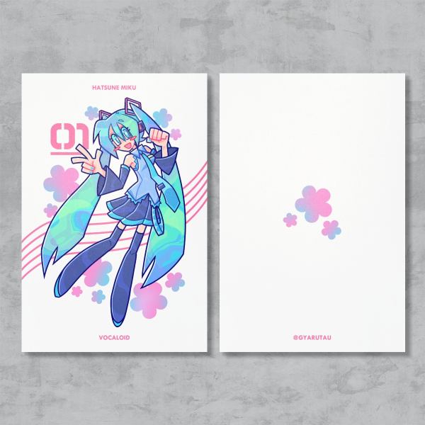 Hatsune Miku Postcard