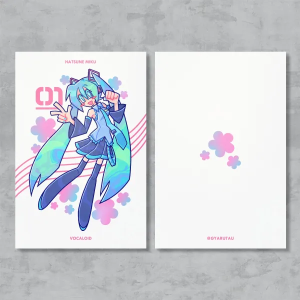 Hatsune Miku Postcard