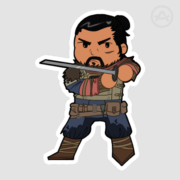 Takeo Masaki Sticker
