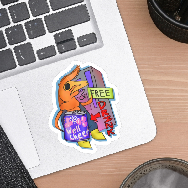 Lobotomy Corp. Wellcheers Sticker