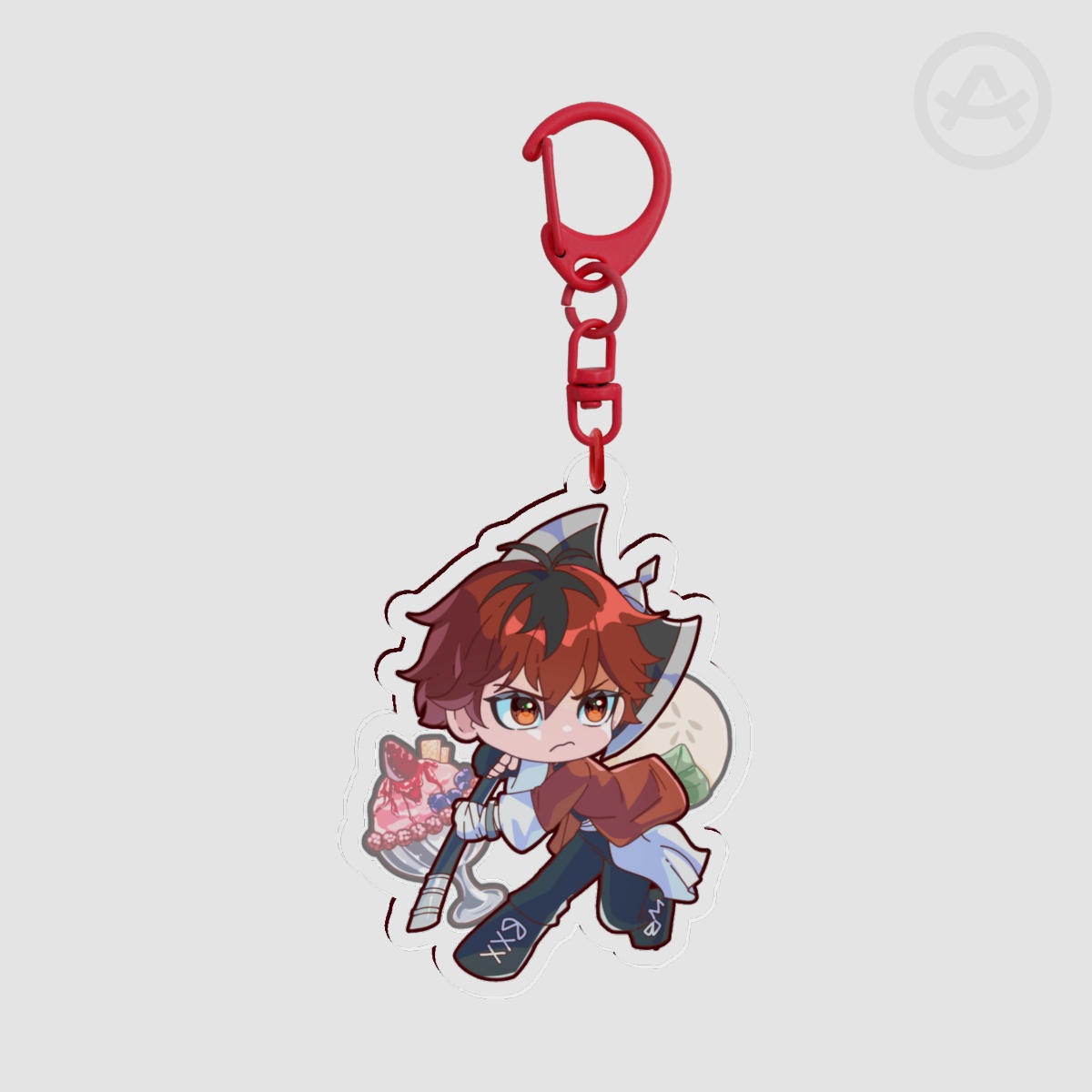 Stark Acrylic Keychain
