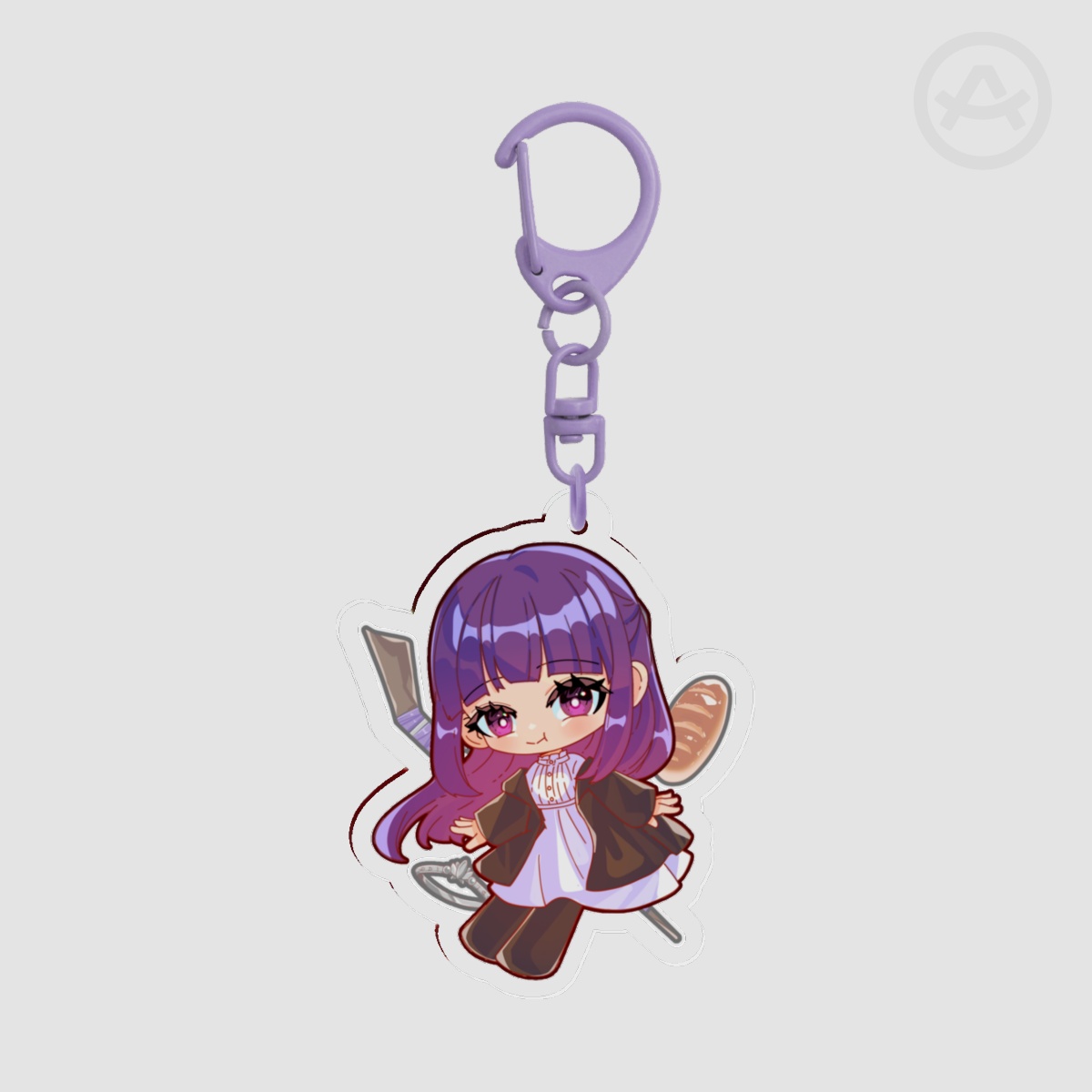 Fern Acrylic Keychain