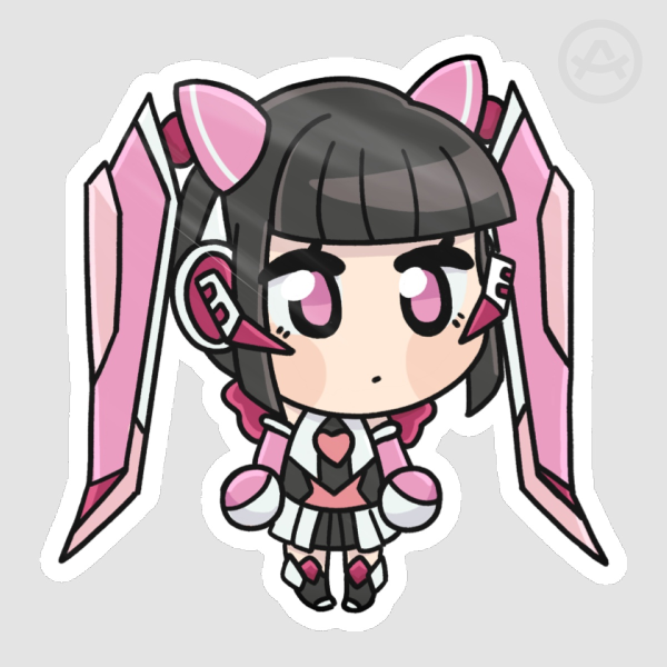 Symphogear Shirabe Sticker