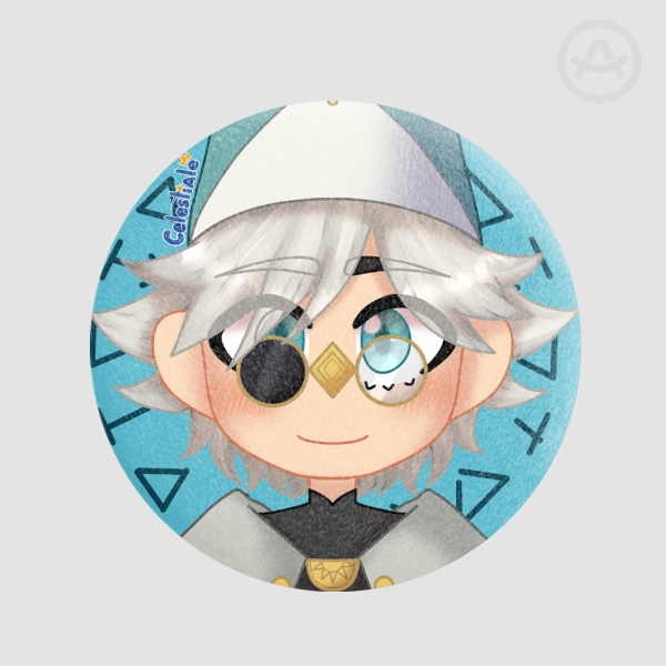 Witch Hat Atelier Qifrey Plush Badge
