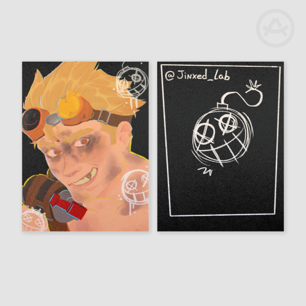 Junkrat PHOTOCARD (Overwatch)