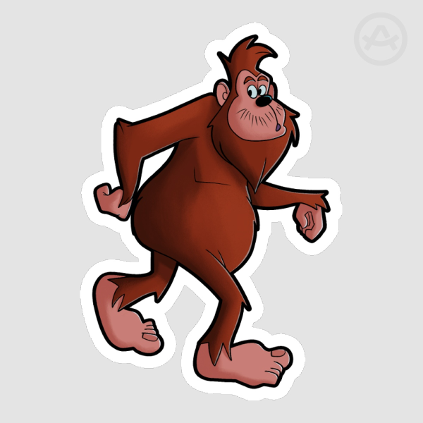 Bigfoot Sticker