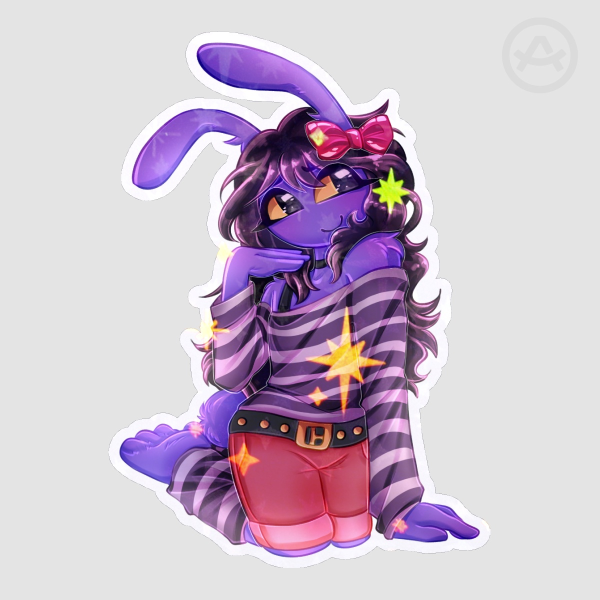Transfem jax sticker