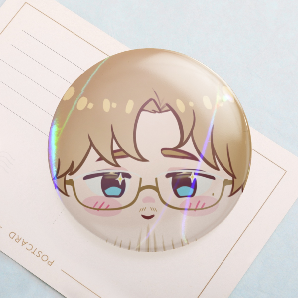 Ryland Grace Round Badge (Button Pins)